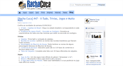 Desktop Screenshot of blog.rachacuca.com.br